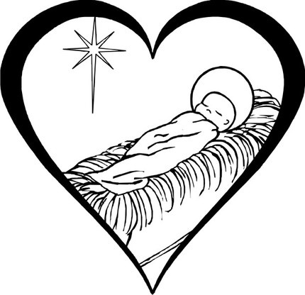 Baby Jesus Heart